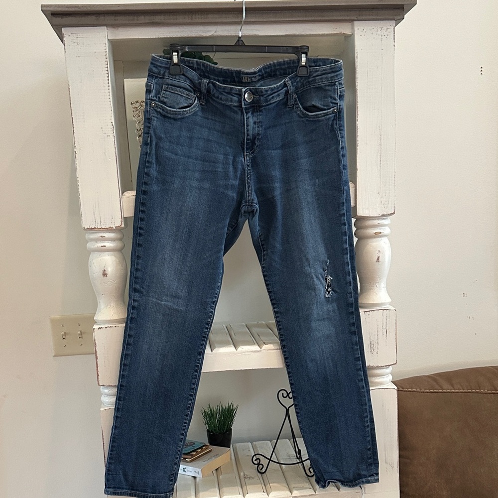 Kut from the Kloth Blue Distressed Jeans